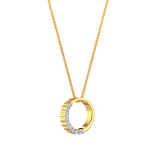 Stellar Diamond Chain Necklace-Yellow Gold