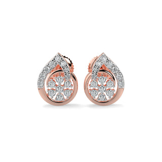 Radiant Earrings-Rose Gold