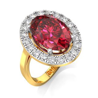 Ruby Radiance Gemstone Ring