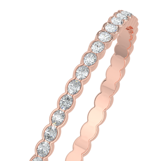 Oval Cut LGD Bracelet-Rose Gold