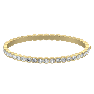 Oval Cut LGD Bracelet-Yellow Gold