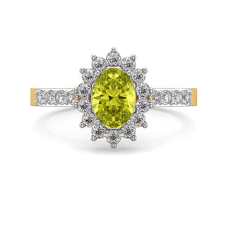 Amber Gemstone Ring