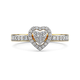 Eternal Sparkle Ring-Yellow Gold