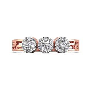 Symphony Diamond Ring-Rose Gold