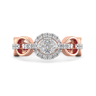 Everlasting Diamond Ring-Rose Gold