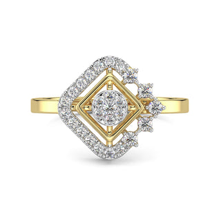 Chic Luster Ring-Yellow Gold