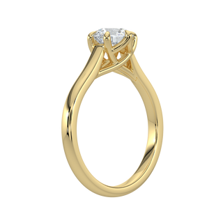 Solitaire Engagement Rings-Yellow Gold
