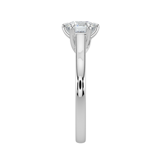 Solitaire Engagement Rings-White Gold