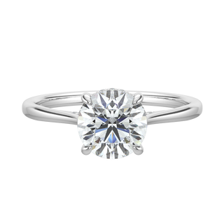 Serene LGD Solitaire Ring-White Gold