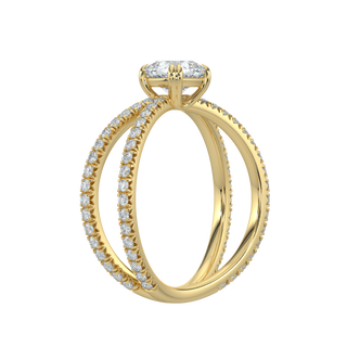 Serenity Solitaire Ring-Yellow Gold