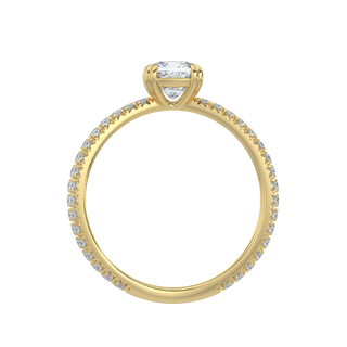 Serenity Solitaire Ring-Yellow Gold