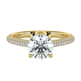 Melody LGD Solitaire Ring-Yellow Gold