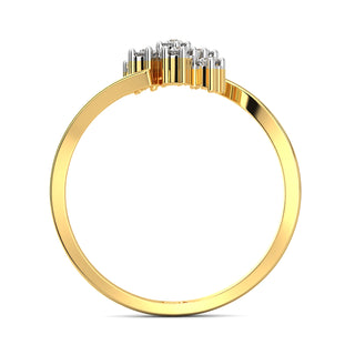 Twinkle Diamond Ring-Yellow Gold