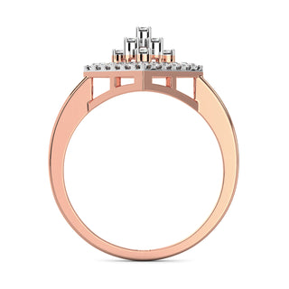 Whispers Diamond Ring-Rose Gold