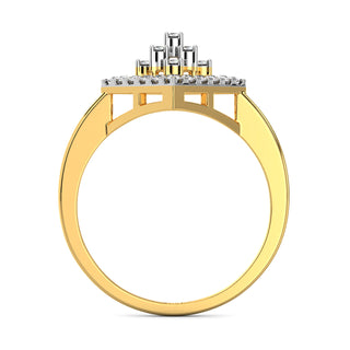Whispers Diamond Ring-Yellow Gold