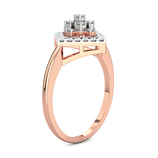 Whispers Diamond Ring-Rose Gold