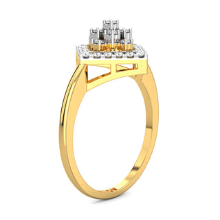 Whispers Diamond Ring-Yellow Gold