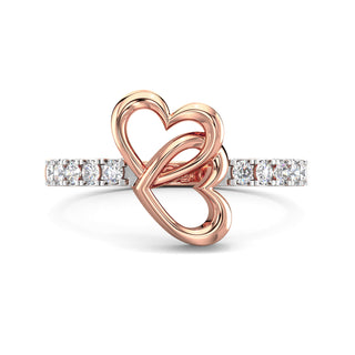 Forever Yours Diamond Ring-Rose Gold
