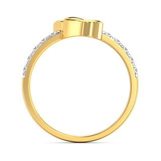 Forever Yours Diamond Ring-Yellow Gold