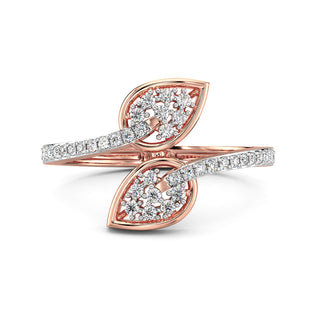 Blooming Petals Ring-Rose Gold