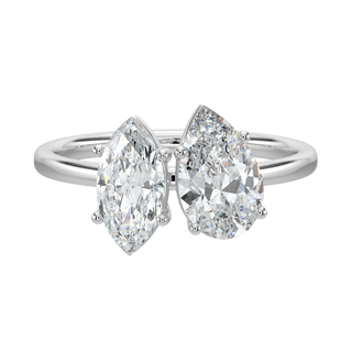 Luminous LGD Solitaire Ring-White Gold