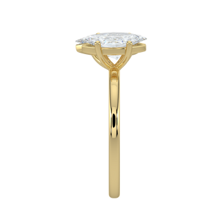Luminous LGD Solitaire Ring-Yellow Gold