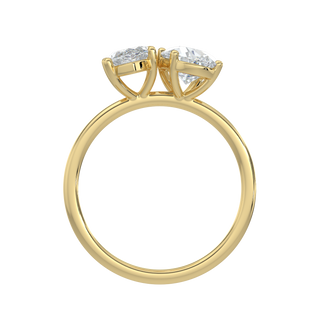 Luminous LGD Solitaire Ring-Yellow Gold