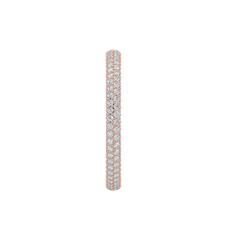 Twinkling Diamond Band-Rose Gold