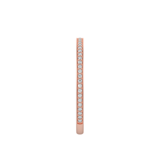 Stackable Diamond Band-Rose Gold