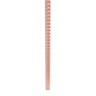 Radiant Diamond Tennis Necklace-Rose Gold