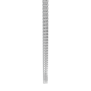 Sparkling Diamond Tennis Necklace-White Gold