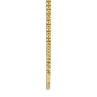 Cascade Diamond Tennis Necklace-Yellow Gold