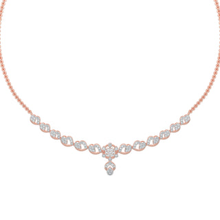 Enchanted Diamond Necklace-Rose Gold