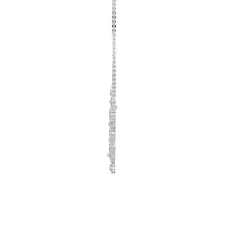 Daisy Dreams Diamond Necklace-White Gold