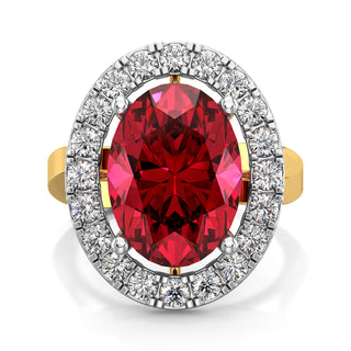 Ruby Radiance Gemstone Ring
