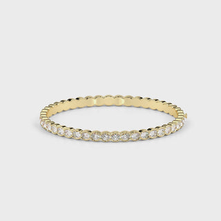Oval Cut LGD Bracelet-Yellow Gold