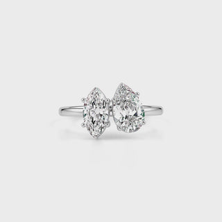 Luminous LGD Solitaire Ring-White Gold