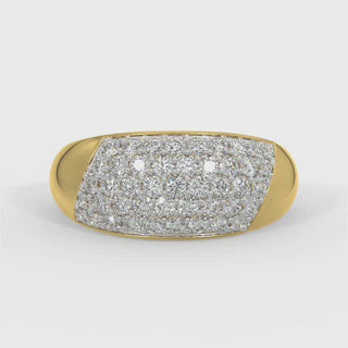 Princess Band-Yellow Gold