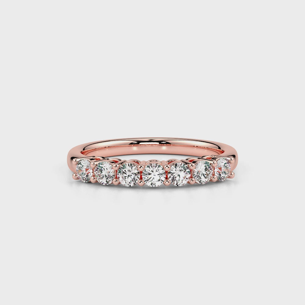Timeless Diamond Band-Rose Gold