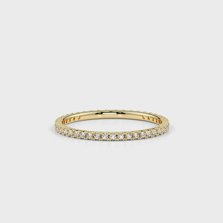 Forever Diamond Band-Yellow Gold