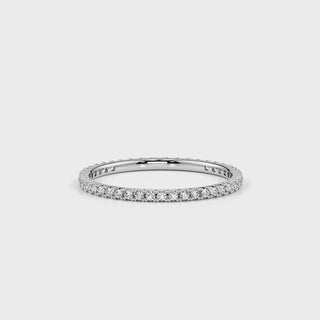 Forever Diamond Band-White Gold