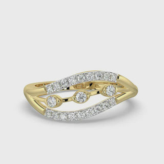 Dew Drop Ring-Yellow Gold